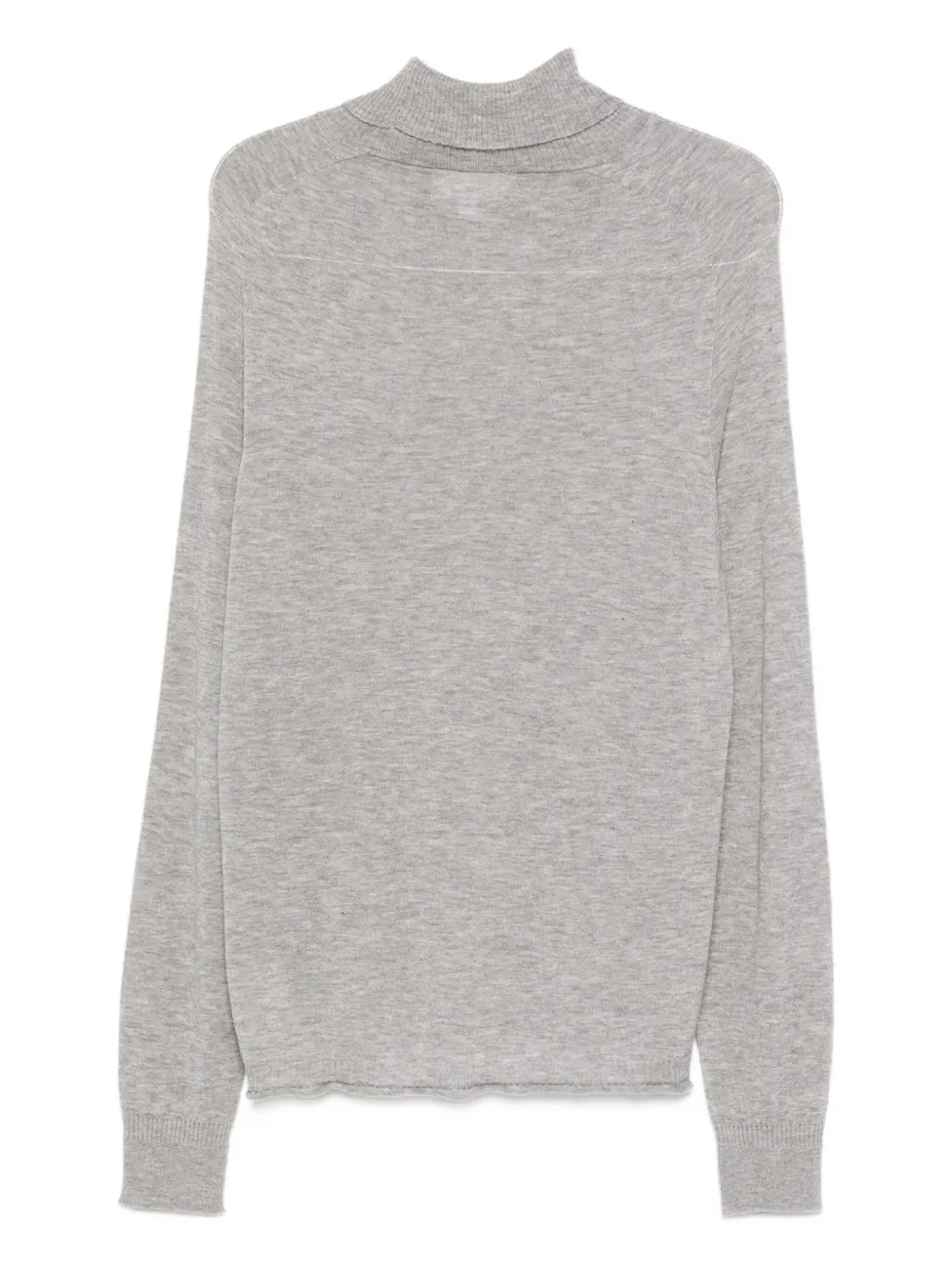 120% Lino roll-neck sweater - Grijs