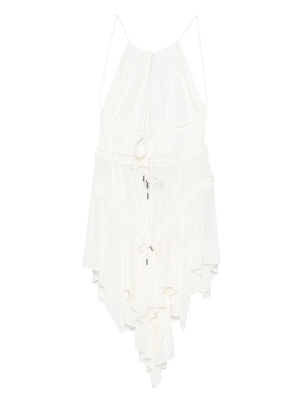 DSQUARED2 robe à dos-nu | blanc | Image 1