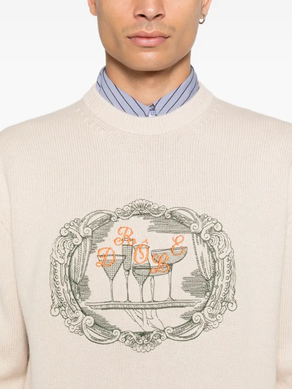 Drôle De Monsieur グラフィック セーター | ニュートラル | FARFETCH JP