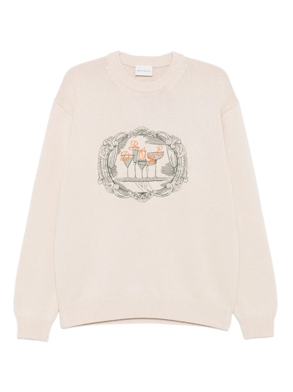 Drôle De Monsieur suéter con estampado gráfico | neutro | Image 1