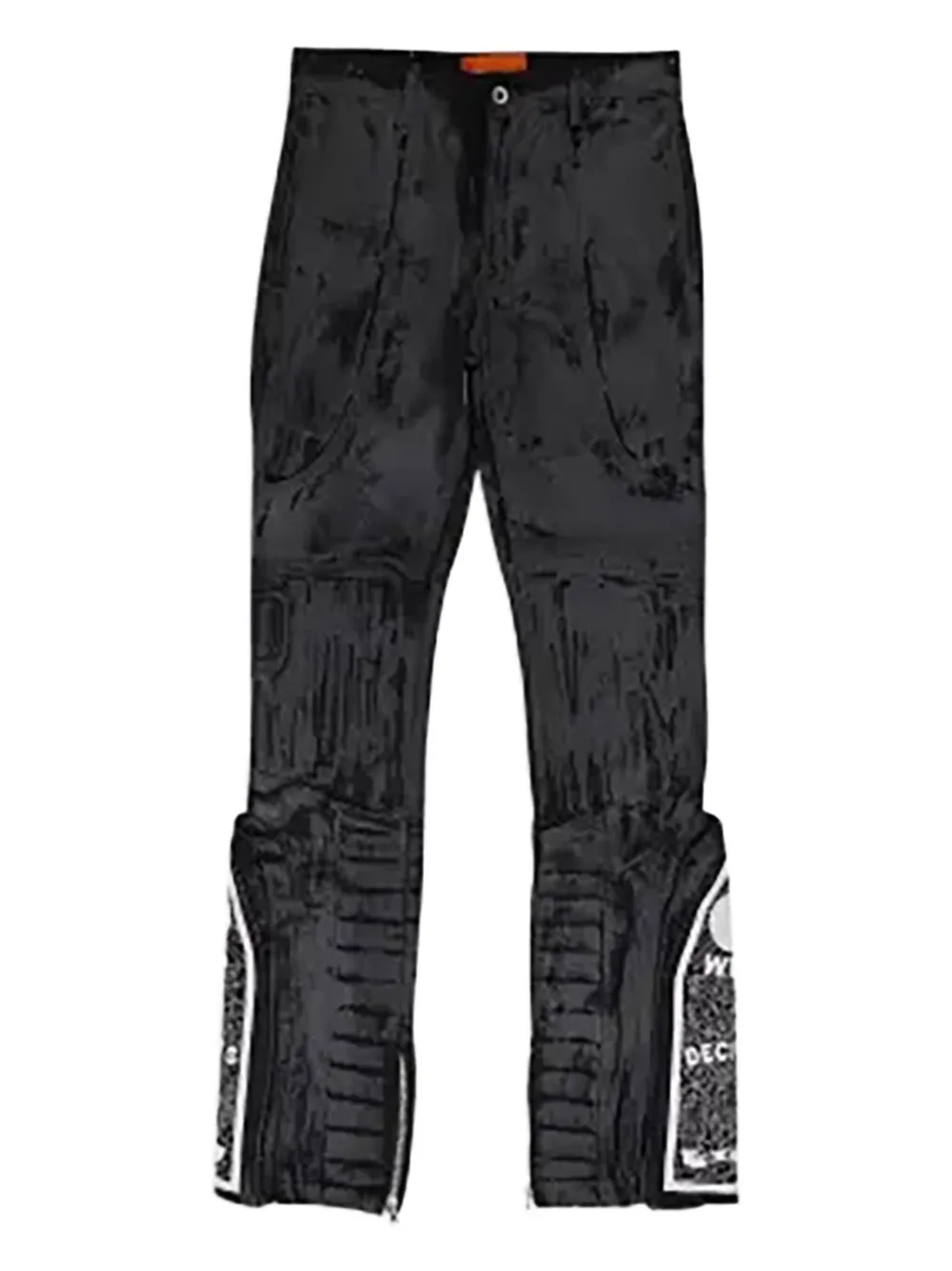 Who Decides War Moto straight-fit jeans | Black | Image 1