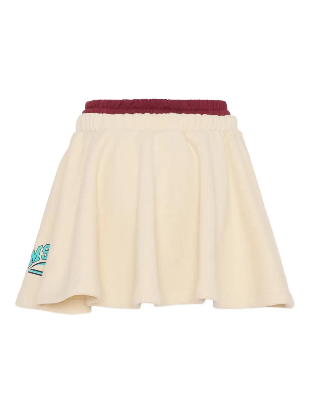 MSGM Kids drawstring logo-print skirt | Casual Skirts | Image 2