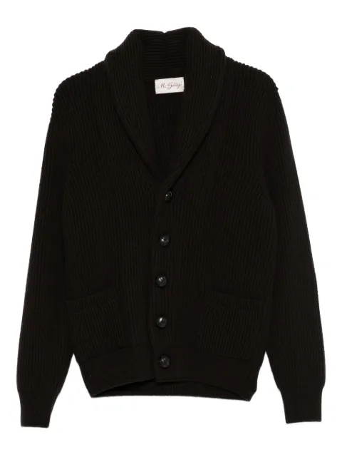 McGeorge button shawl-collar cardigan
