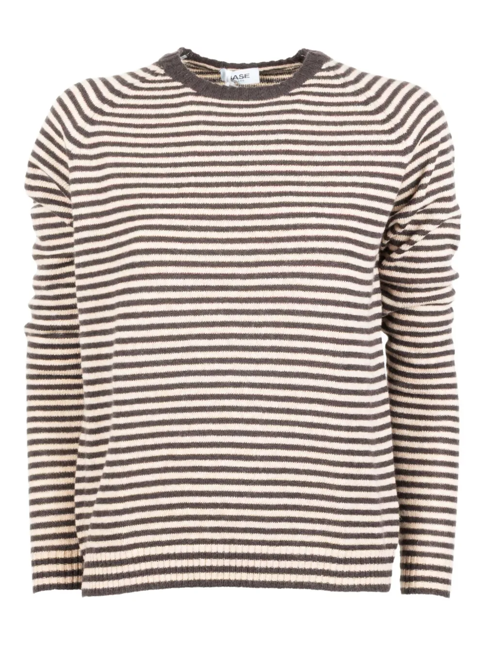 Base Milano striped sweater - ニュートラル Base Milano striped sweater - ニュートラル