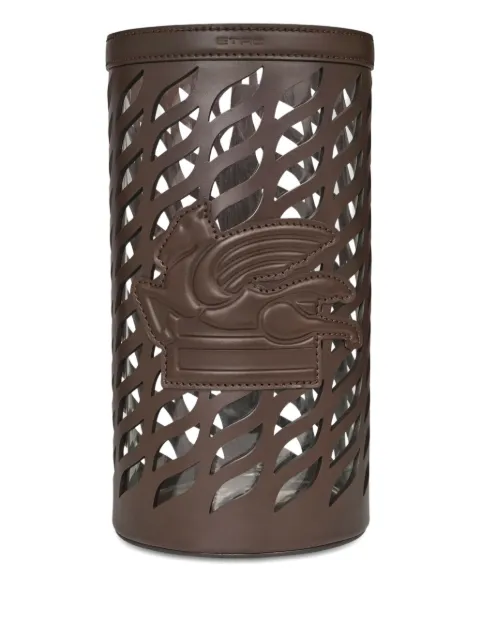 ETRO HOME cut-out leather vase (50cm x 21cm)