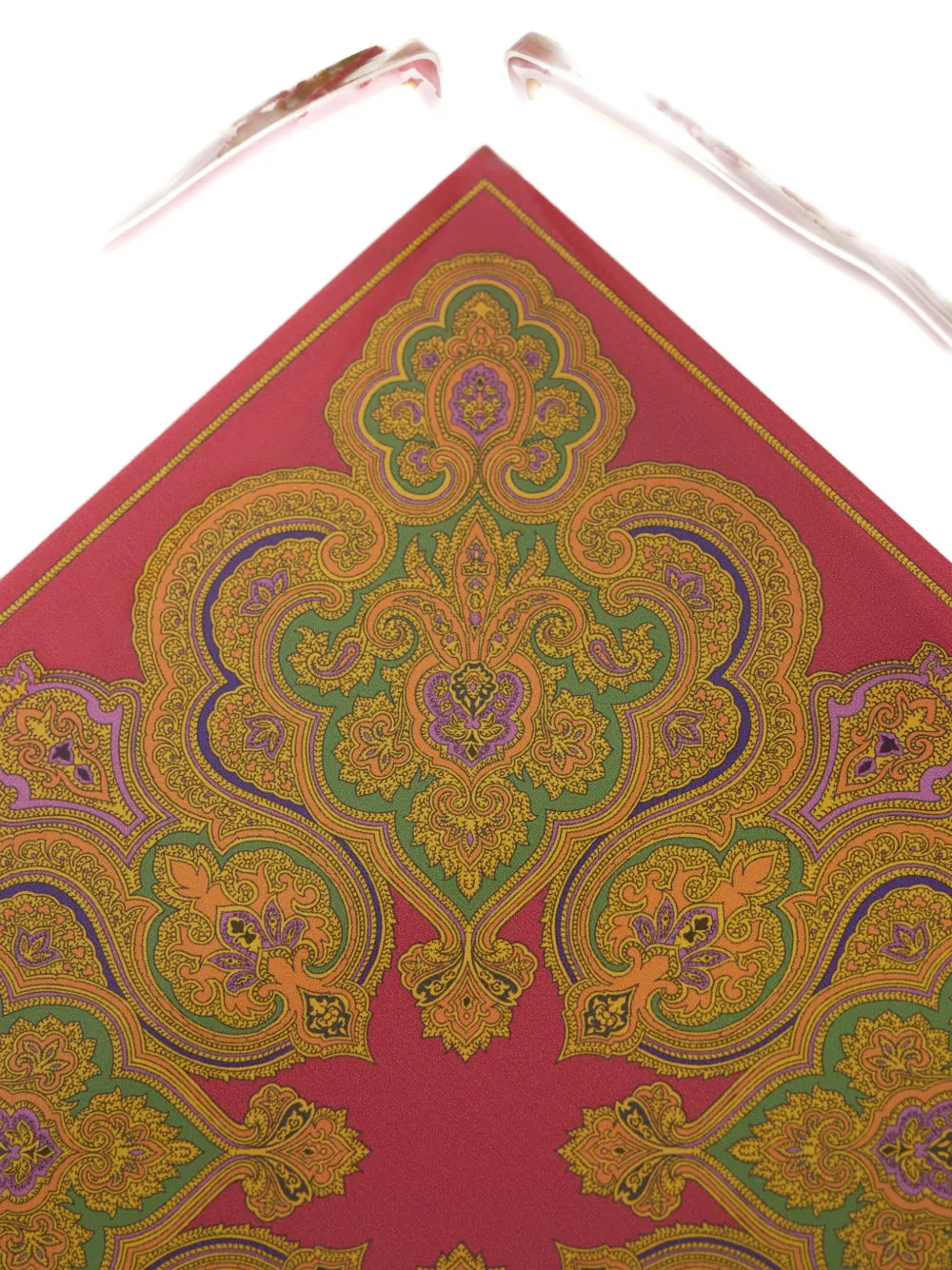 Etro Home Mandala Square Tray (4.5cm X 17cm) In Multi