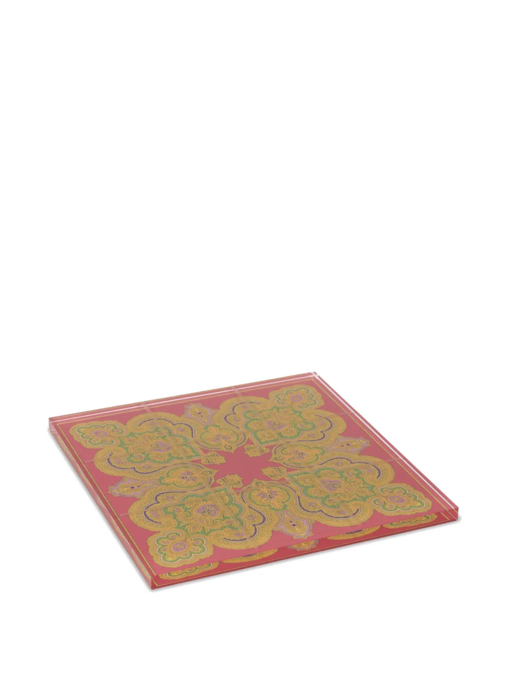 Etro Home Mandala Tic-tac-toe Game (20cm X 20cm) In Multi