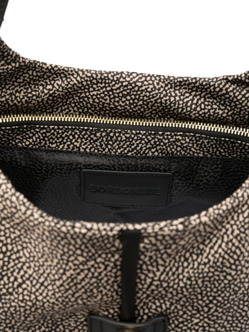 Borbonese Large Cottage Flap Pattern Tote Bag In Multi