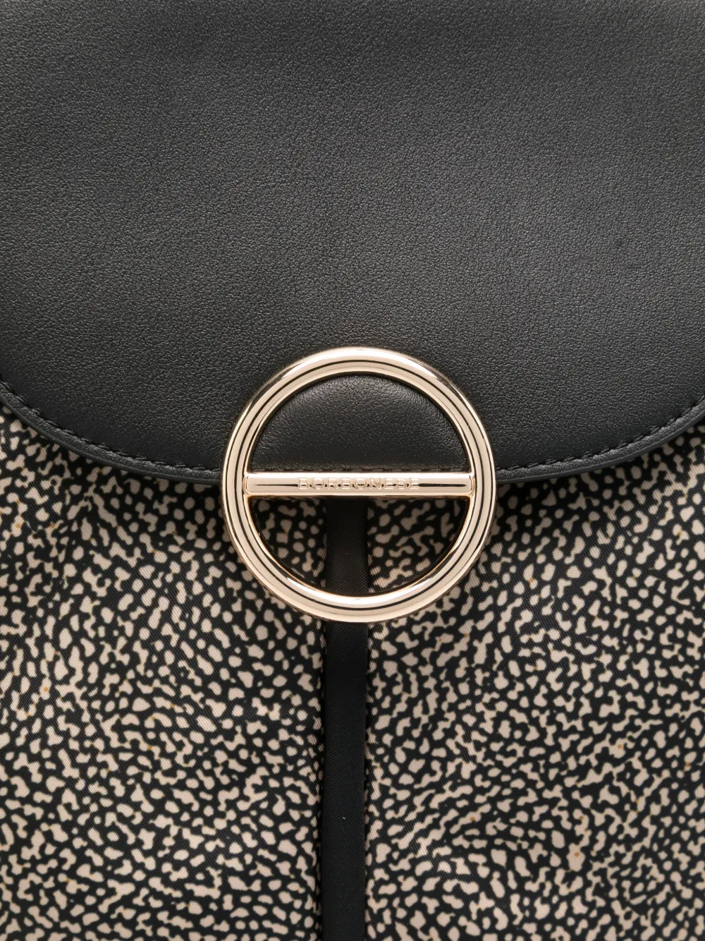 Borbonese Large Cottage Flap Pattern Tote Bag In Multi