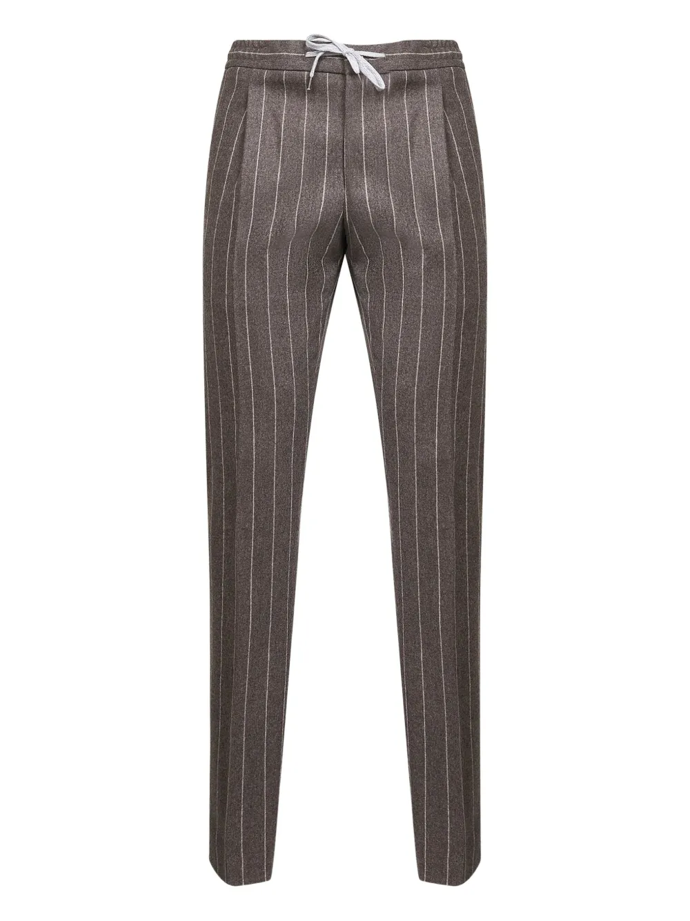 PT Torino striped drawstring trousers | Brown | Image 1