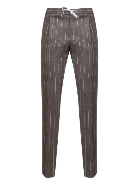 PT Torino striped drawstring trousers