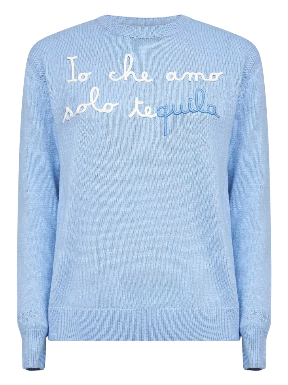 MC2 Saint Barth suéter con detalle bordado | azul | Image 1