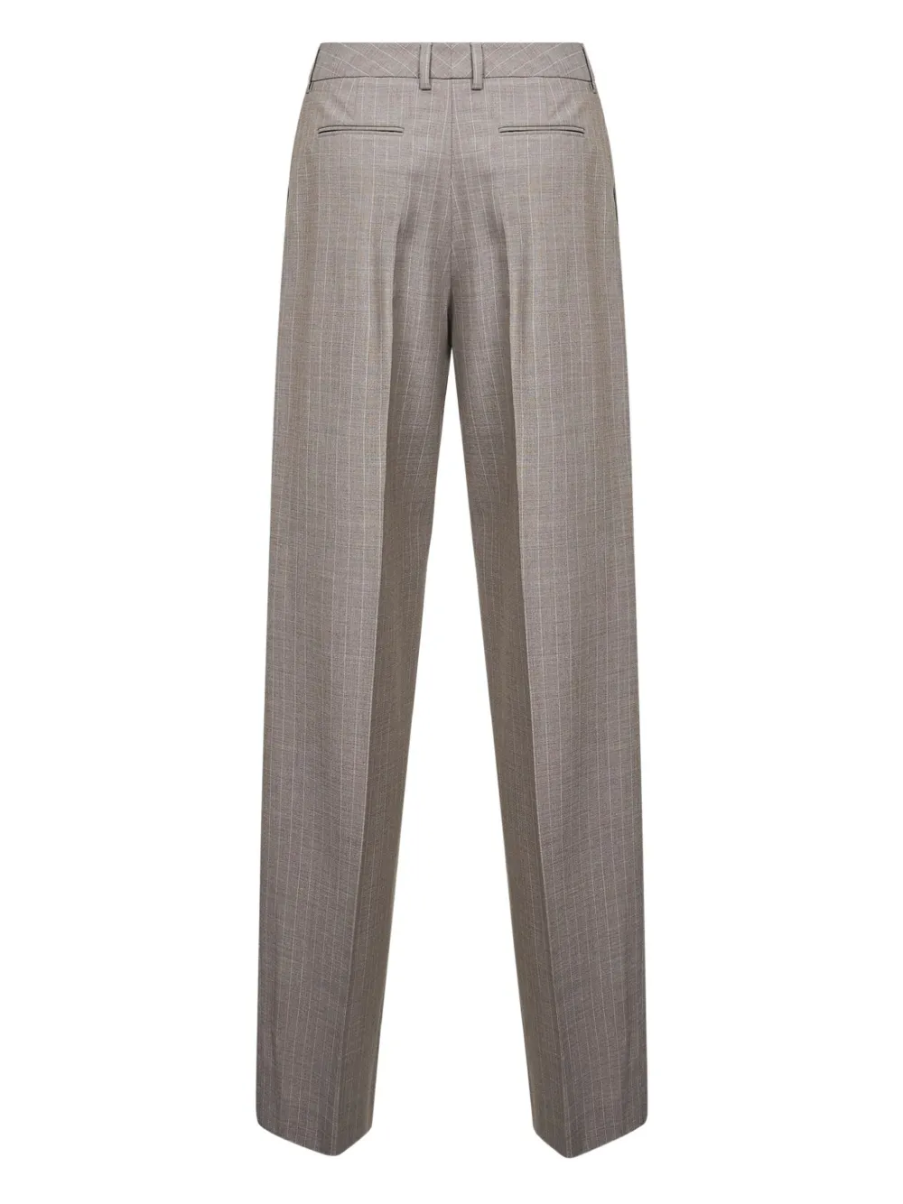 PT Torino pleated pinstripe trousers - Grijs