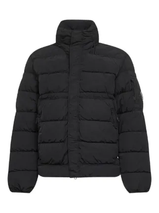 C.P. Company ジップアップ パデッドジャケット | ブラック | FARFETCH JP