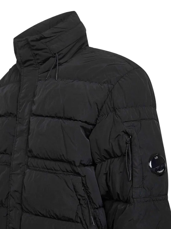 C.P. Company Zip Padded Jacket | Black | FARFETCH HU
