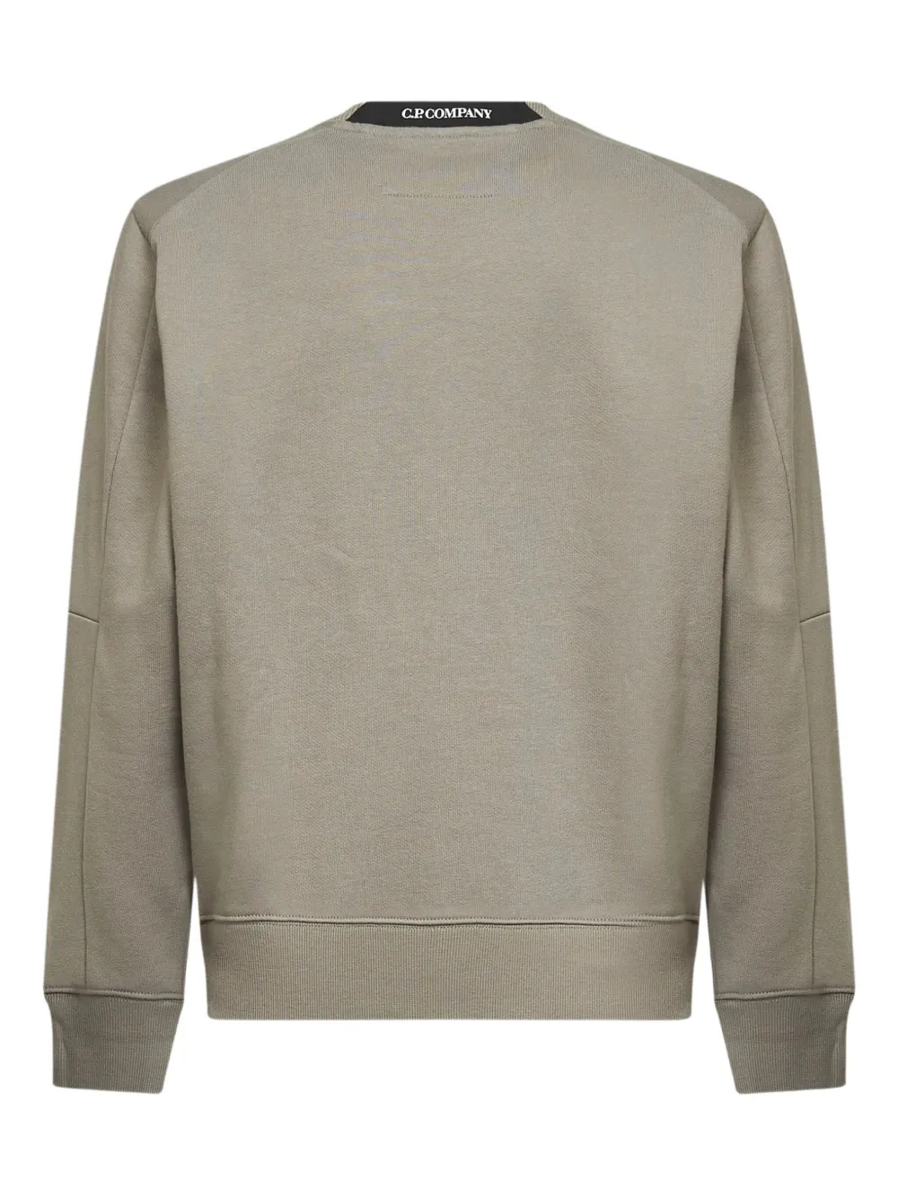 C.P. Company Sweater met ritszak en ronde hals - Grijs