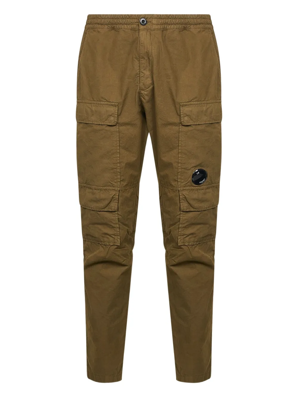 C.P. Company elasticate drawstring cargo pants | Brown | Image 1