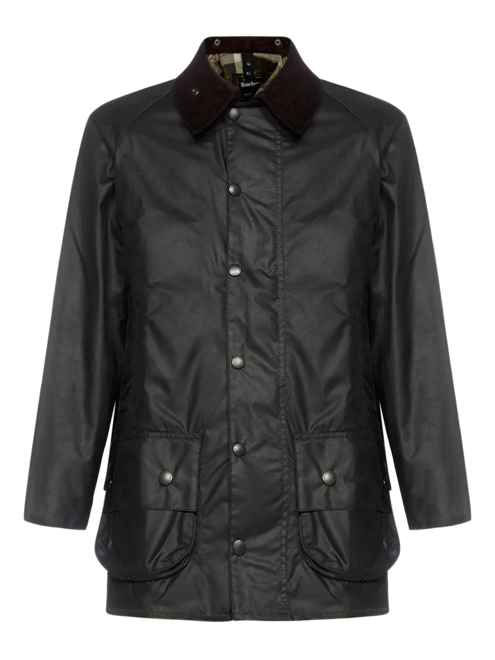 Barbour Beaufort® Buttoned Pocket Coat In Black