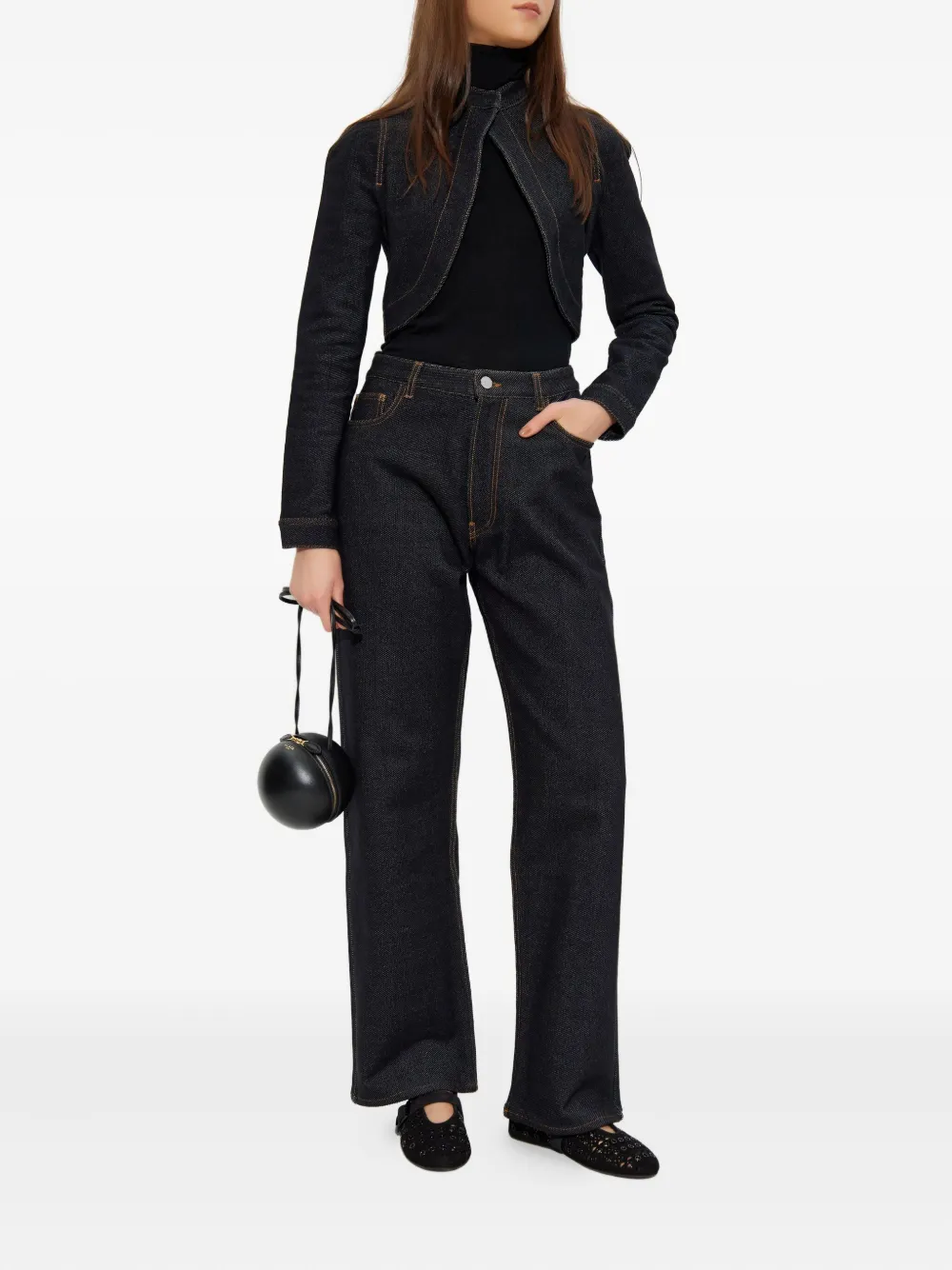 Alaïa chamarra con cuello alzado | Chamarras cortas | Image 2