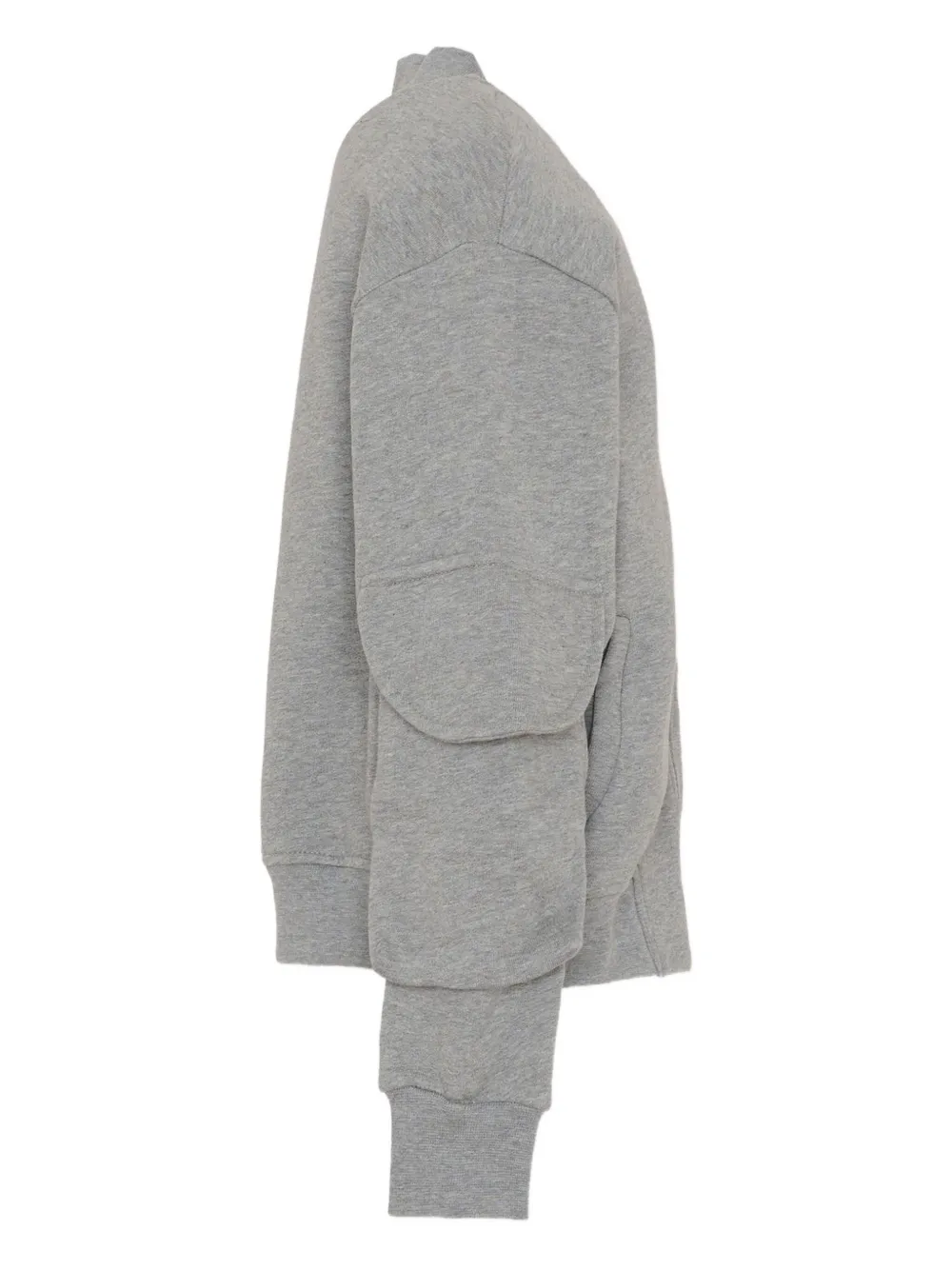 Msgm Pocket Bomber Jacket In Gray