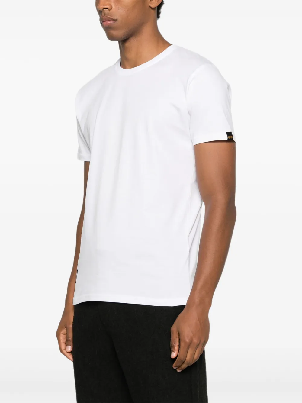 Alpha Industries Camo Label T-shirt In White