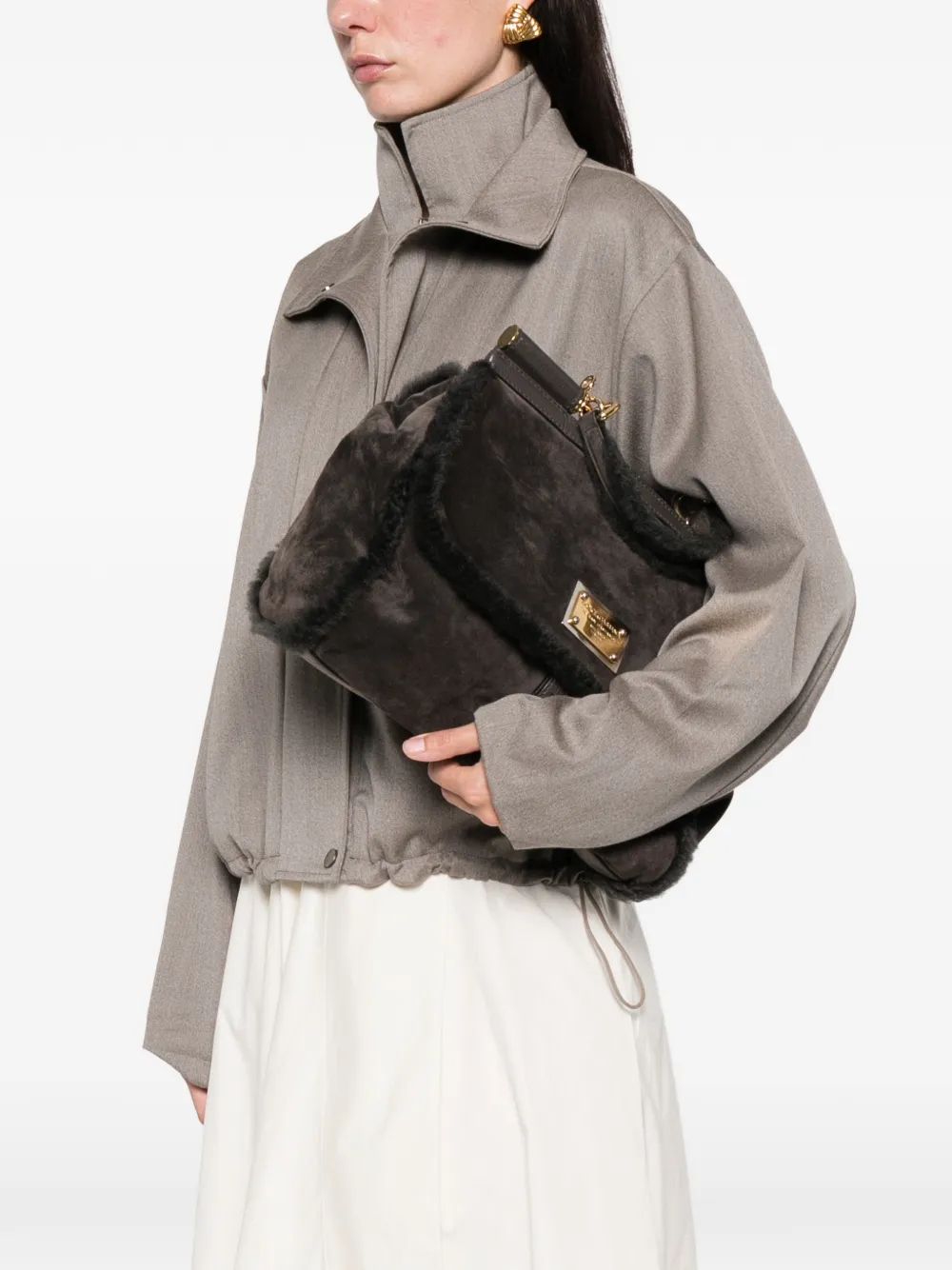 DOLCE & GABBANA Pre-owned 2010s Sicily Tote Bag In Brown