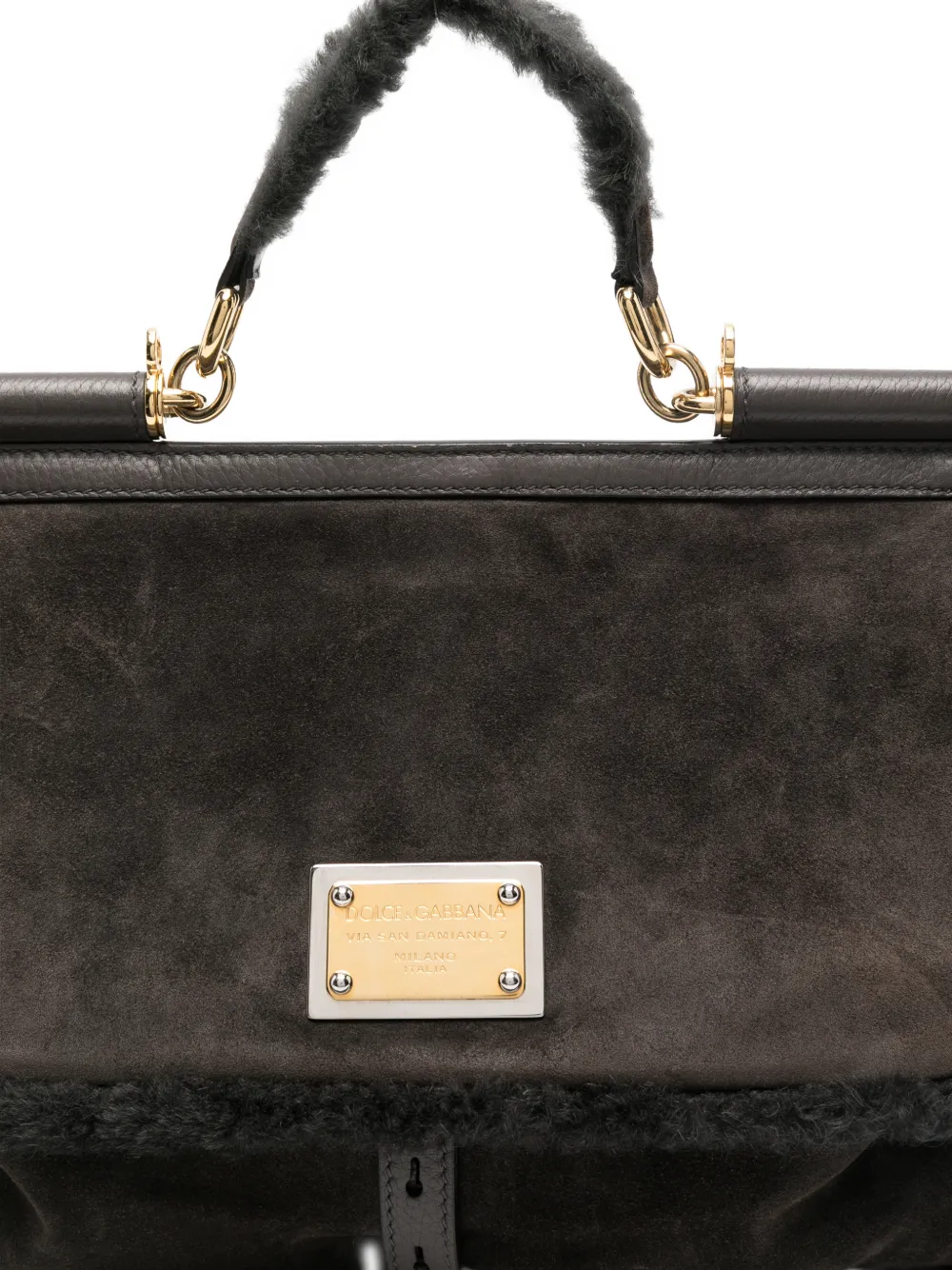 DOLCE & GABBANA Pre-owned 2010s Sicily Tote Bag In Brown