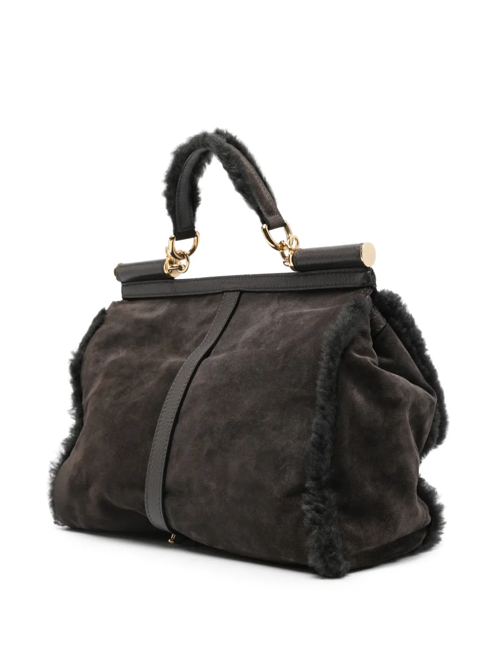 DOLCE & GABBANA Pre-owned 2010s Sicily Tote Bag In Brown