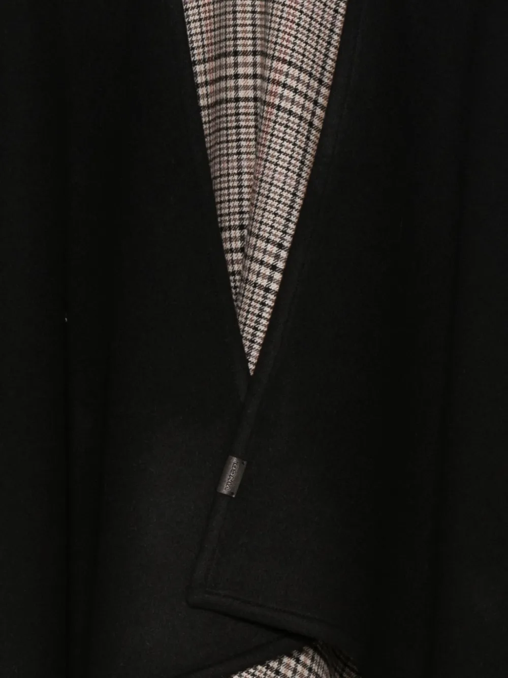 Vince Geruite cape Zwart