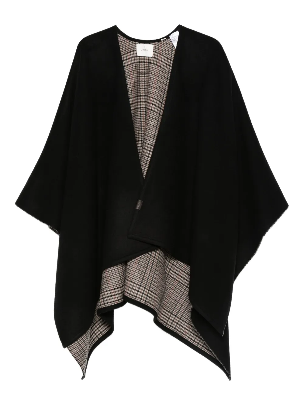 Vince Geruite cape Zwart