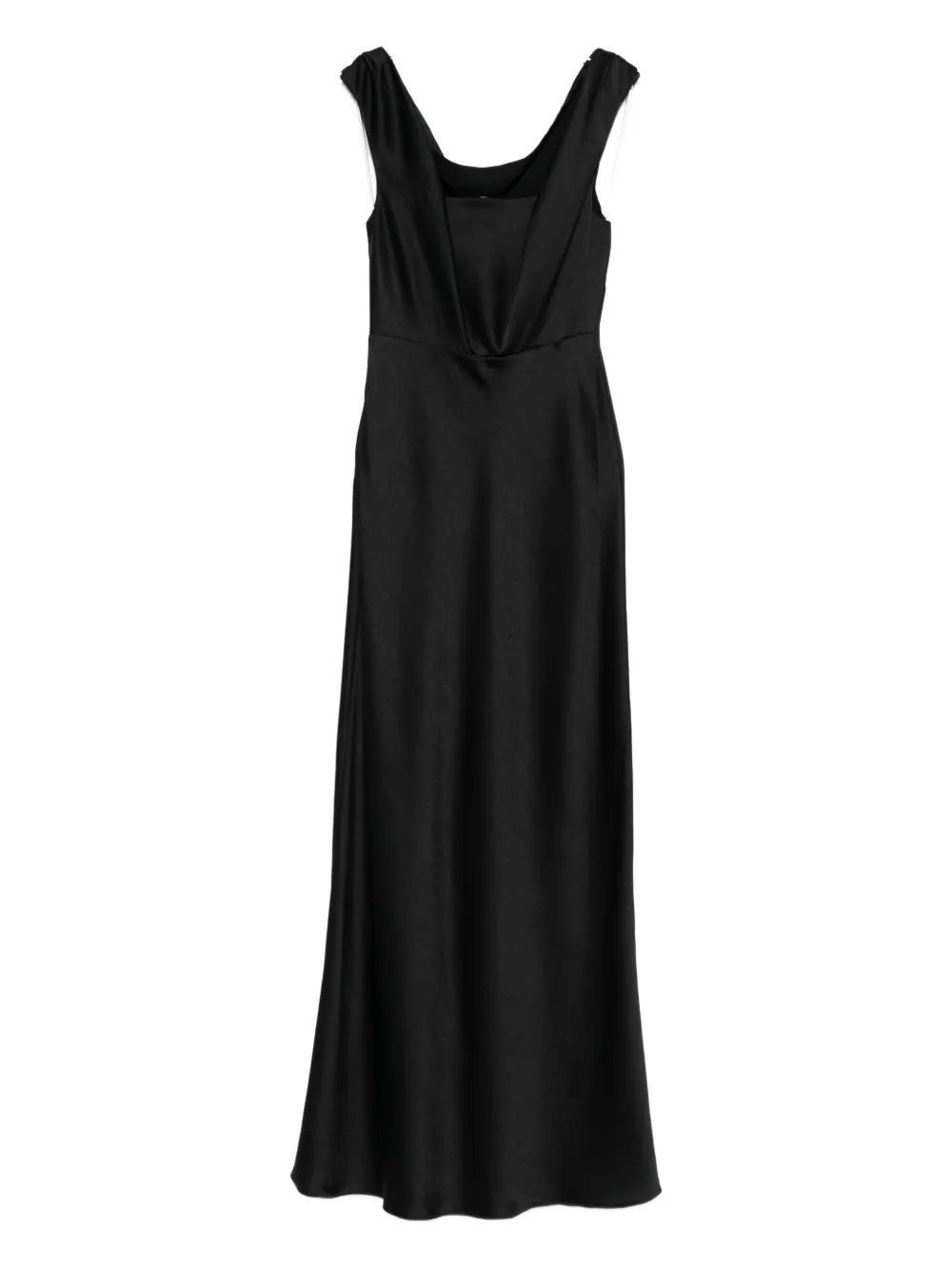 Vince cowl-neck maxi dress - Zwart