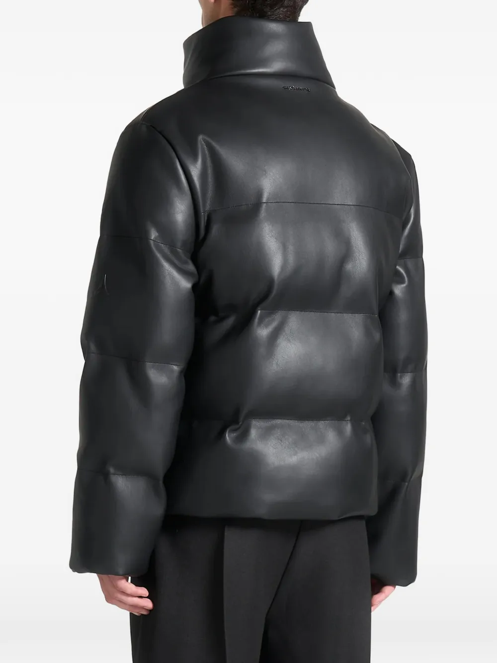 Manière De Voir high-neck jacket Zwart