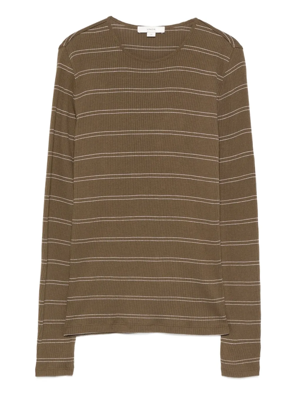 Vince striped top | Brown | Image 1