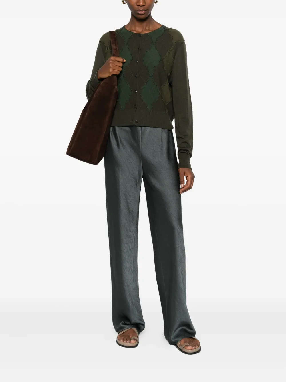 Vince argyle button knitwear | Cardigans | Image 2