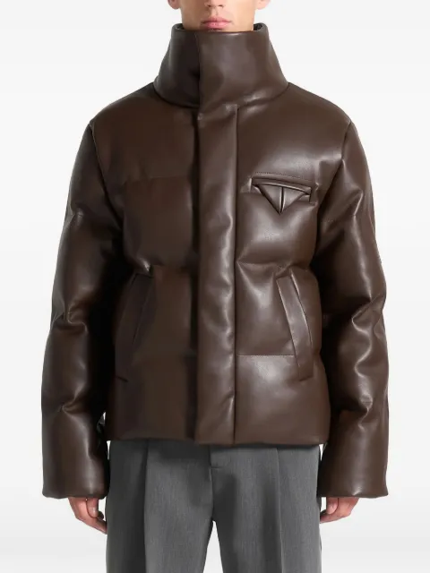 Manière De Voir chamarra capitonada con cuello alto