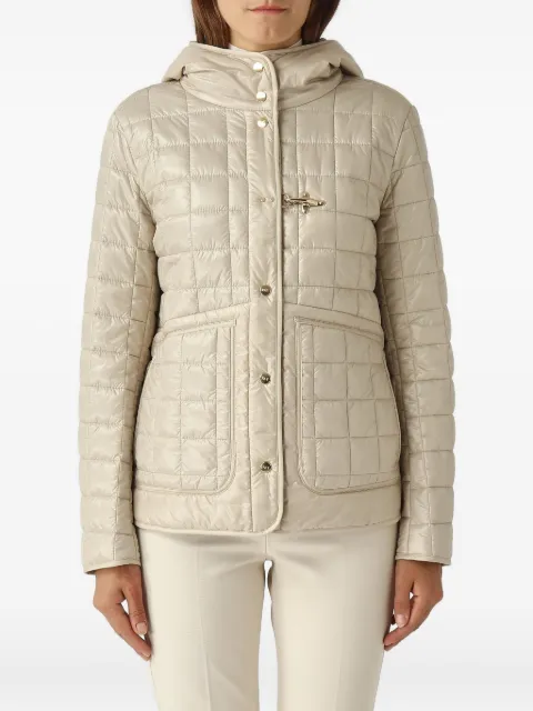 Fay hooded quilted jacket