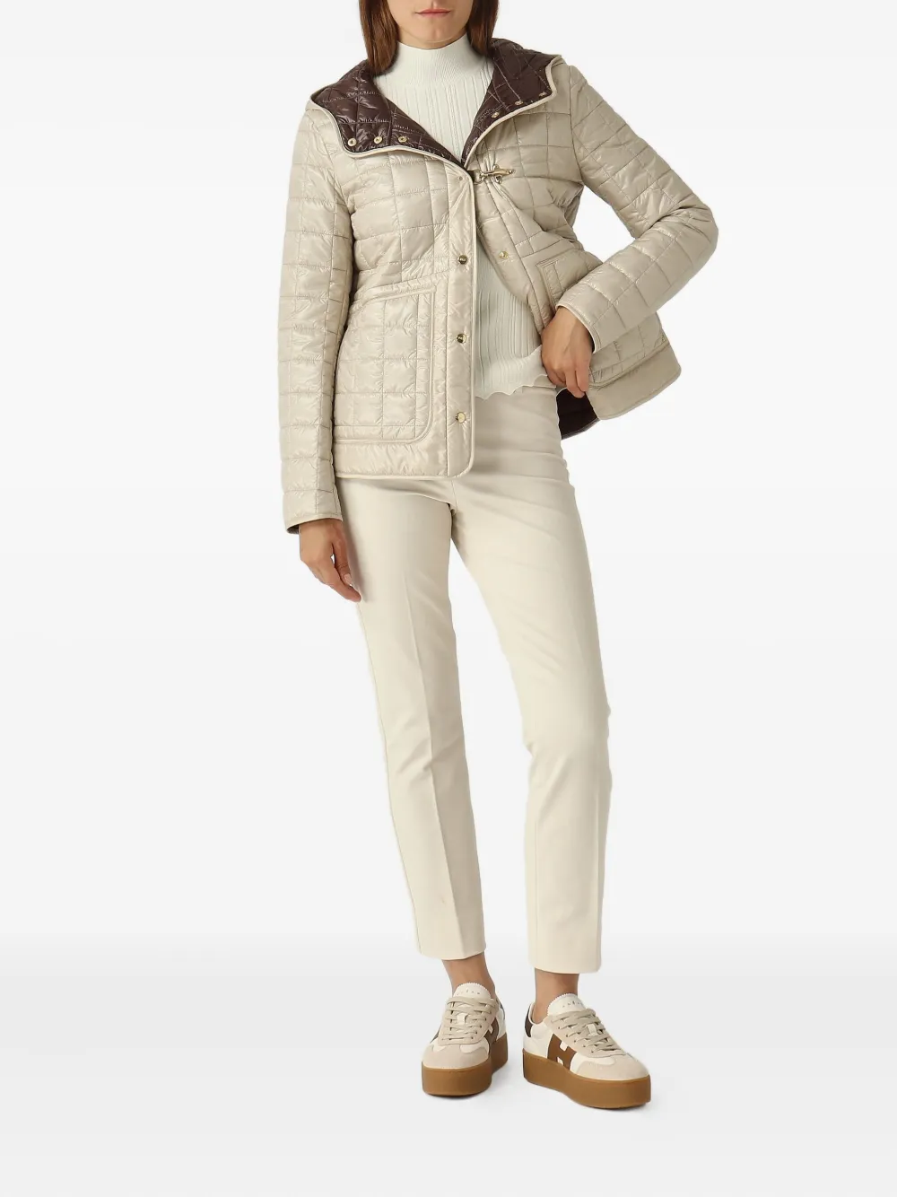 Fay chamarra capitonada con capucha | Chamarras capitonadas | Image 2