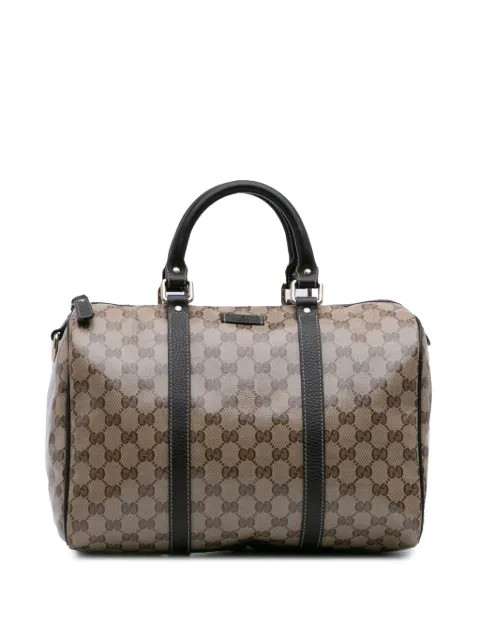 Gucci Pre-Owned 2000-2015 Medium GG Crystal Joy boston bag