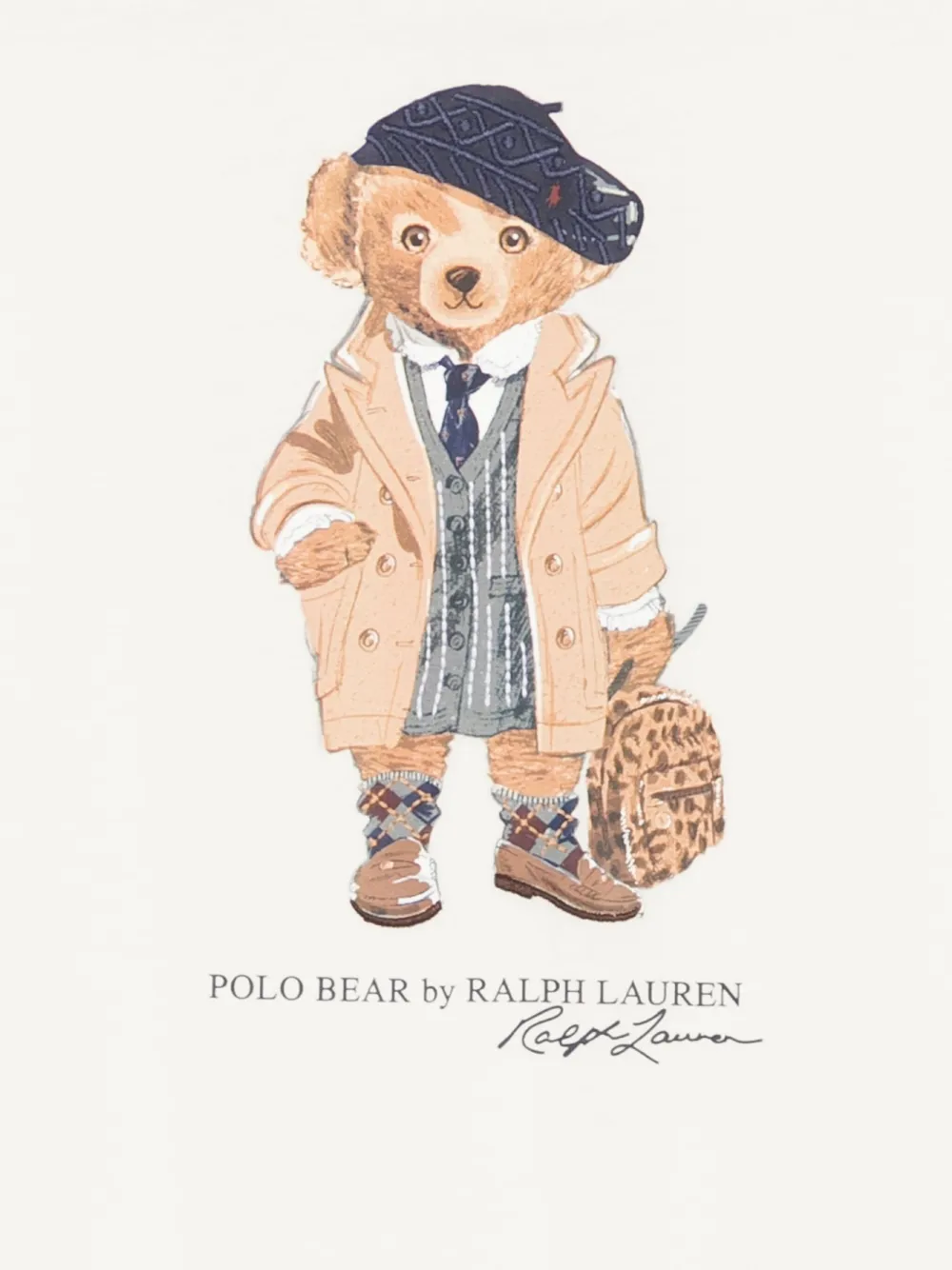 POLO RALPH LAUREN KIDS T-shirt met logoprint Wit