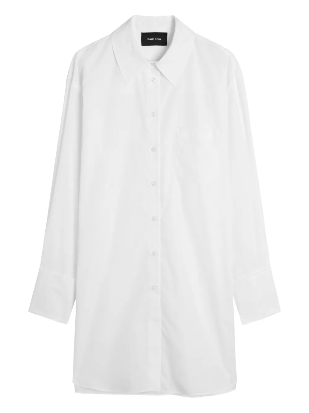Simone Rocha Camicia lunga - Bianco