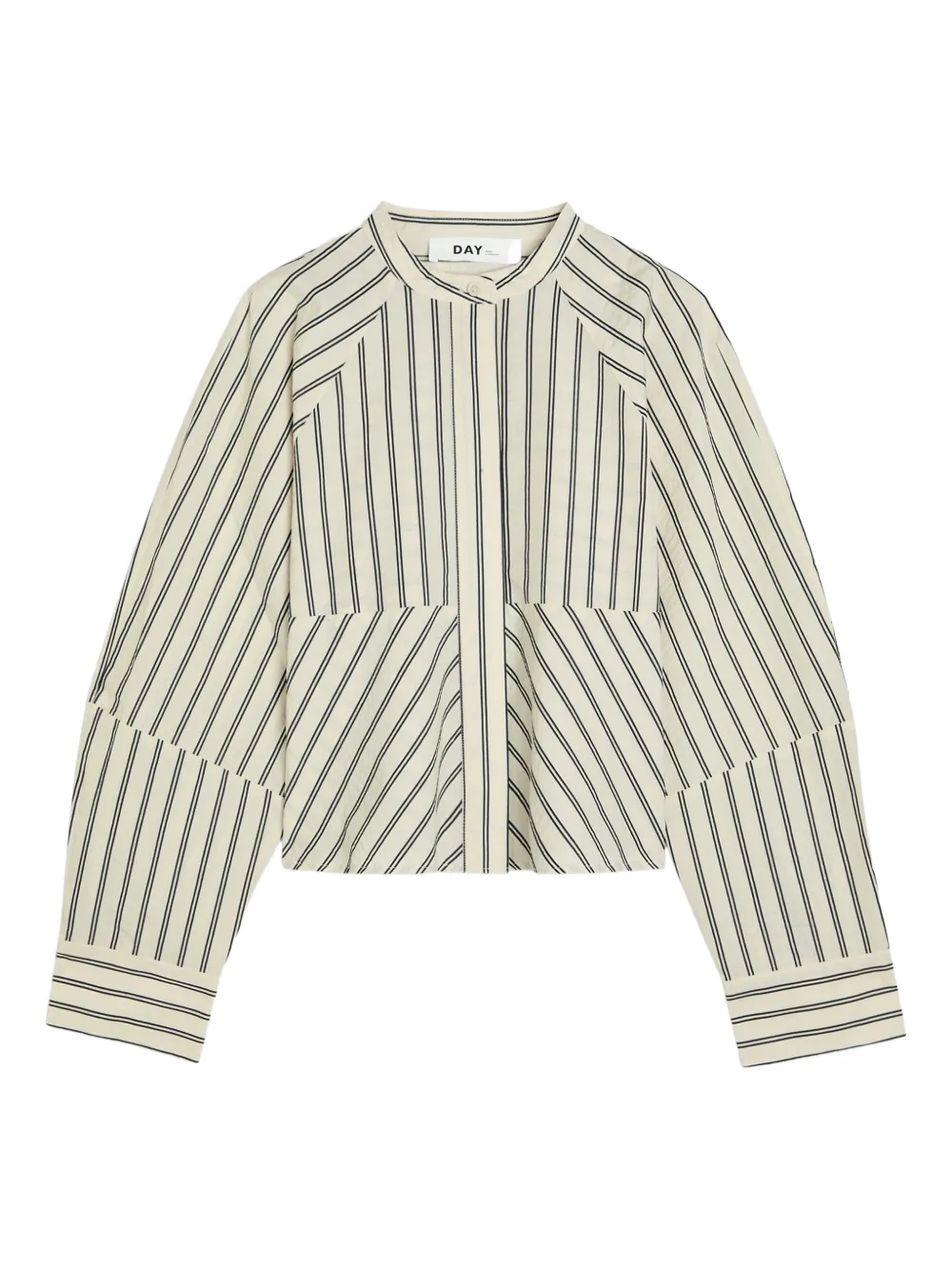 Day Birger Et Mikkelsen Springer striped cropped shirt - Beige