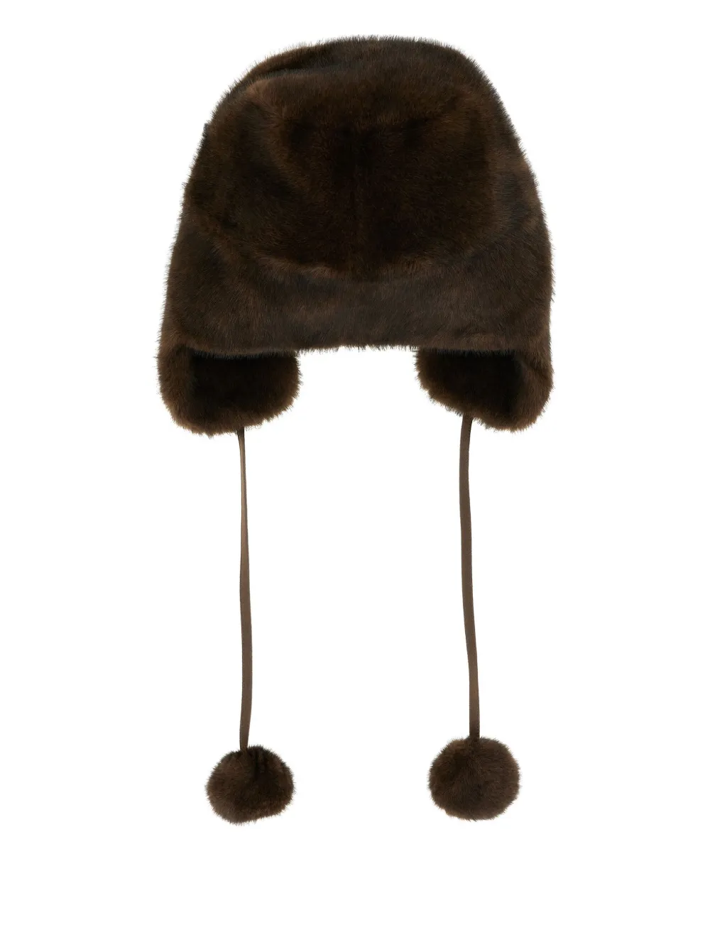 LOU ANDREA faux-fur hat - Bruin