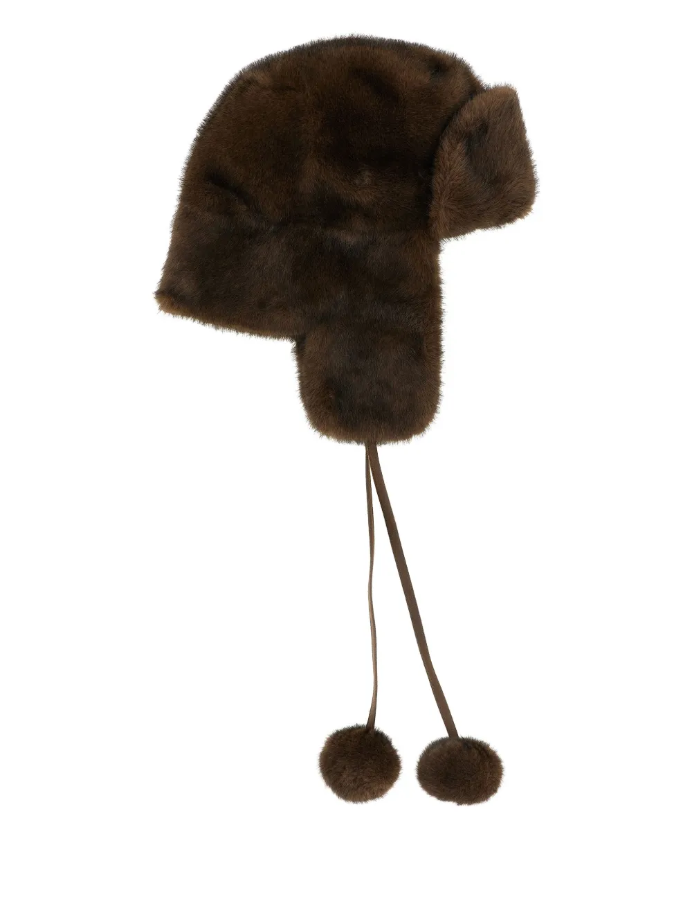 Lou Andrea Aviator Hat Hats Brown In Brown