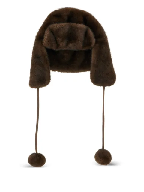 LOU ANDREA faux-fur hat