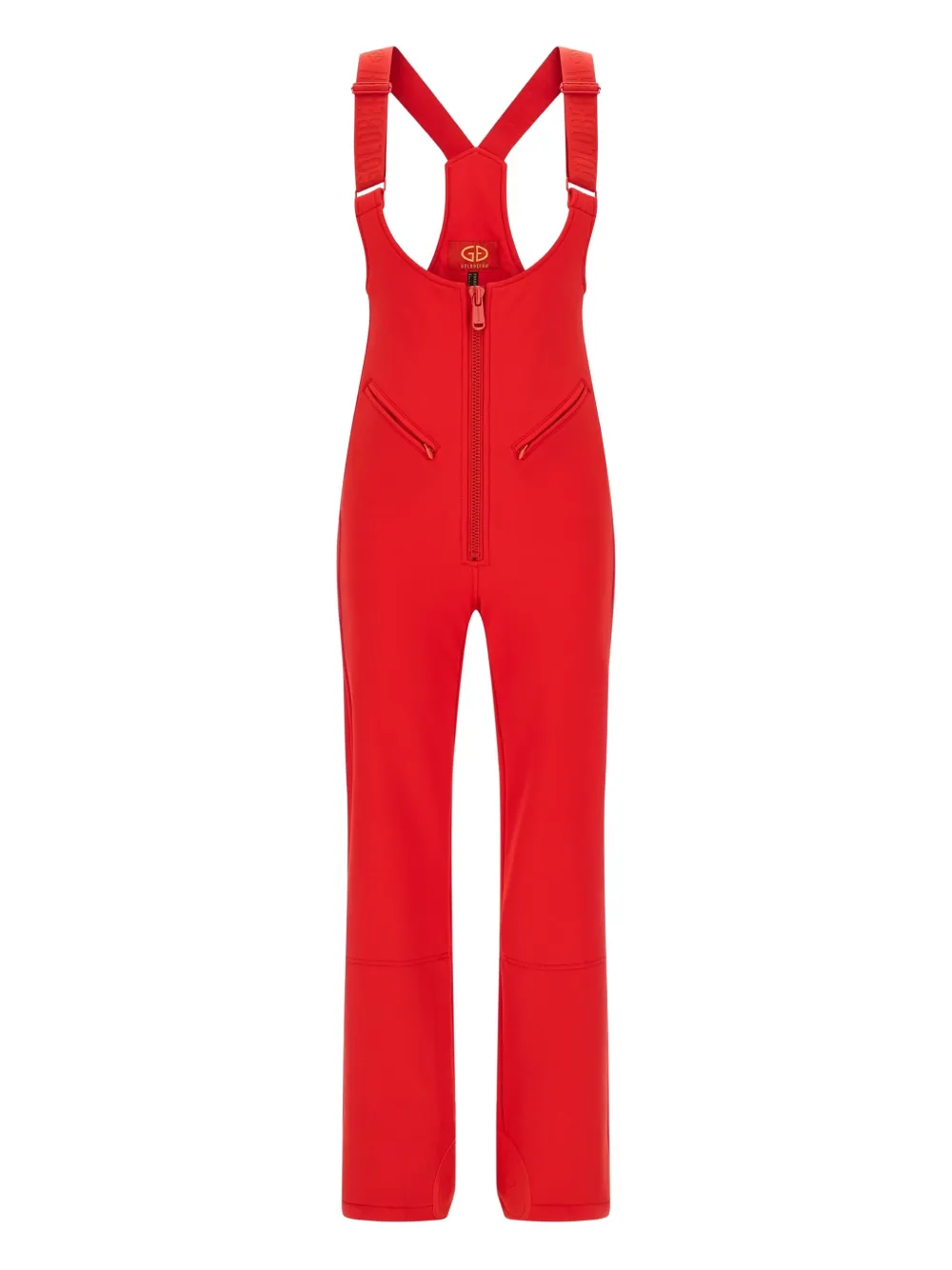 Goldbergh Phoebe Zip-up Ski Overalls In Red