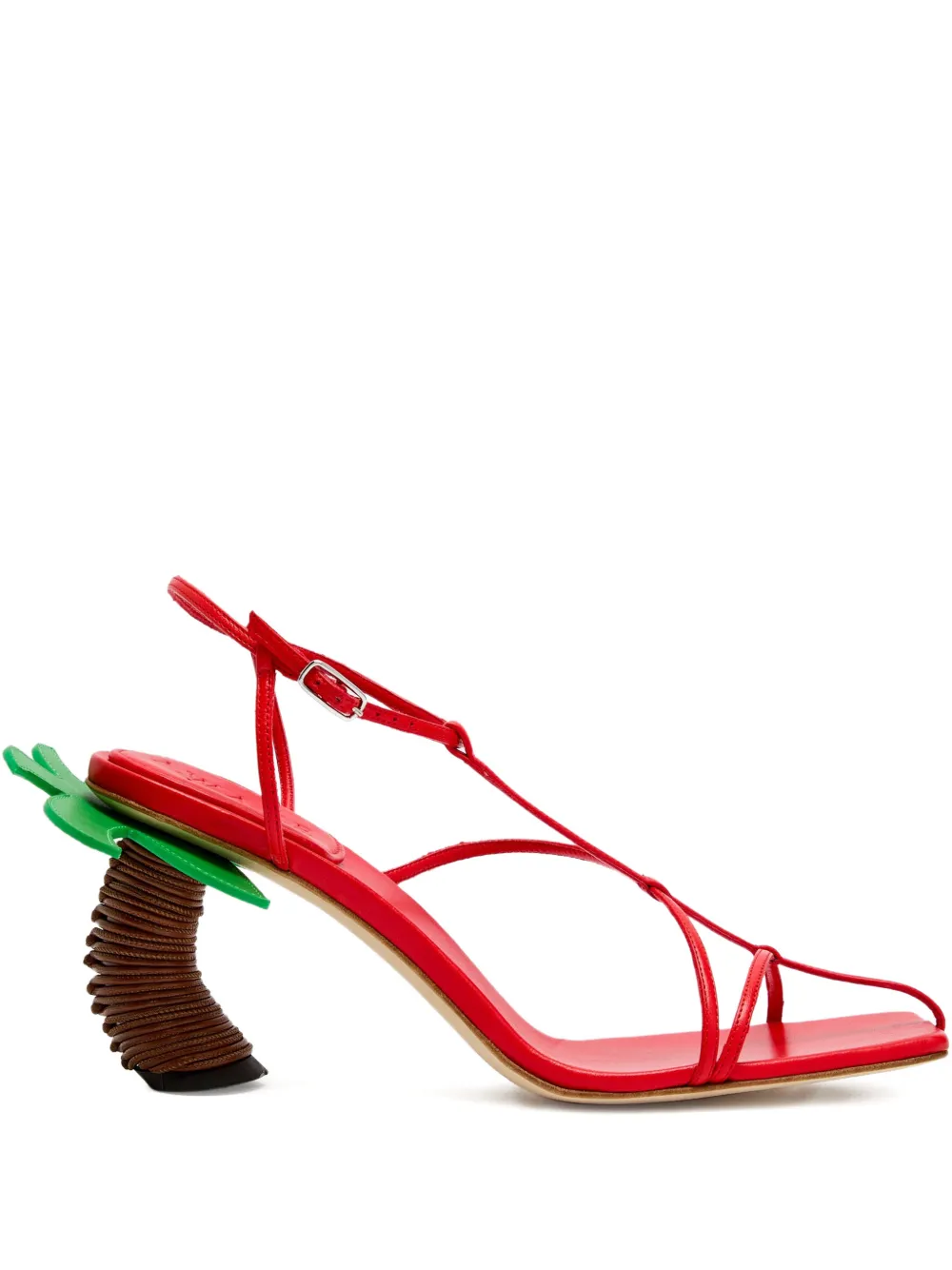 A.W.A.K.E. Mode Bianca heeled sandals Rood