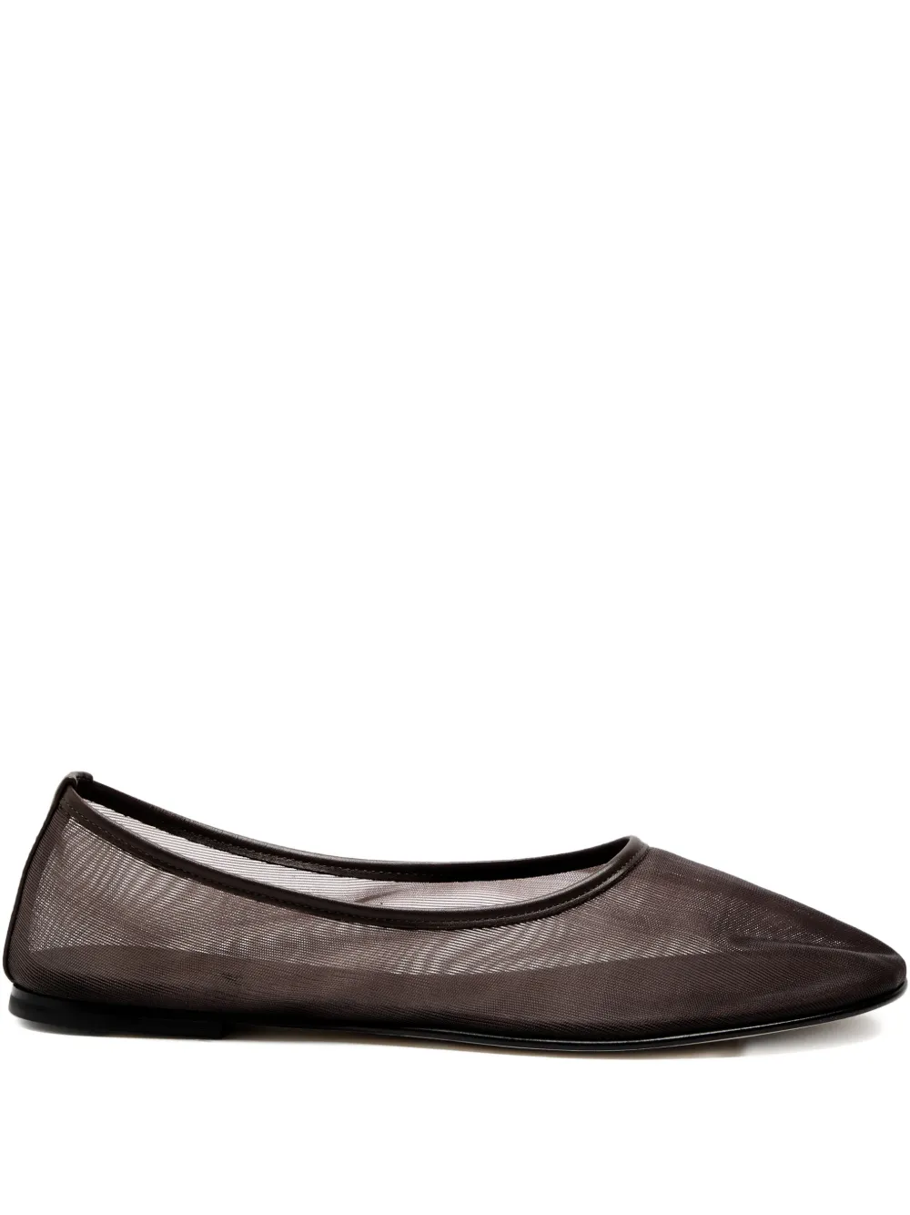 Dear Frances Balla round-toe ballet flats - Braun