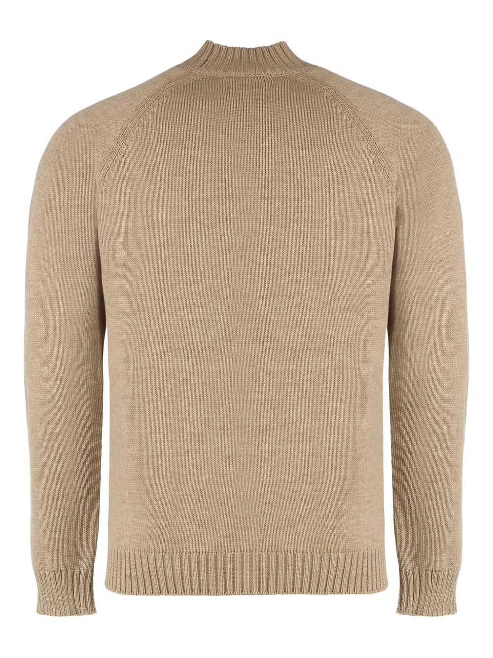 Zanone turtleneck long-sleeved sweater - Beige