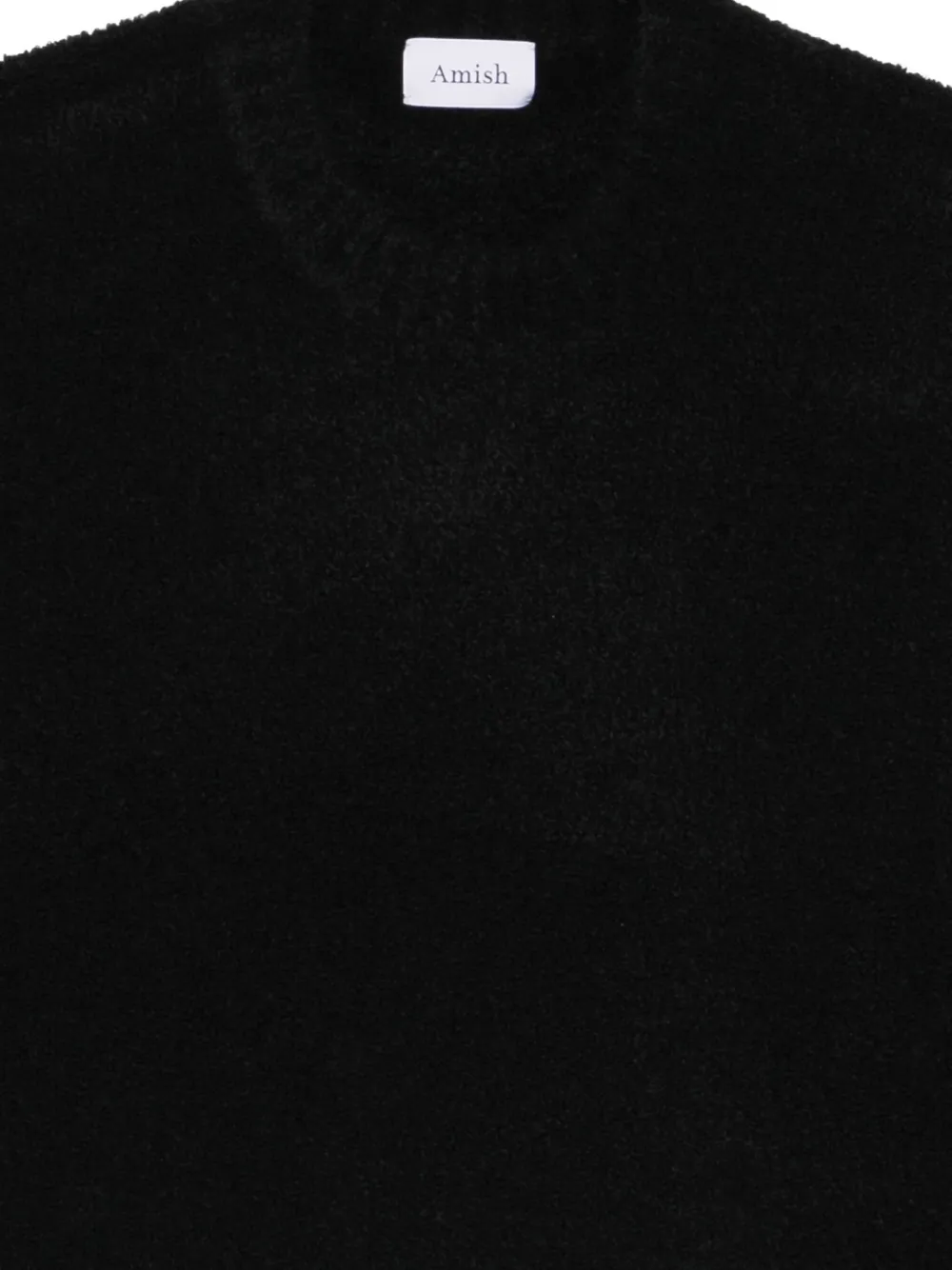 AMISH Bouclé trui Zwart