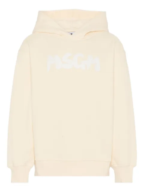 MSGM Kids hoodie con logo estampado